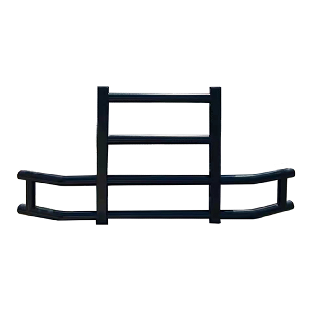 Universal Type Deer Guard Bumper w/o Brackets for Semi-Truck (Black)
