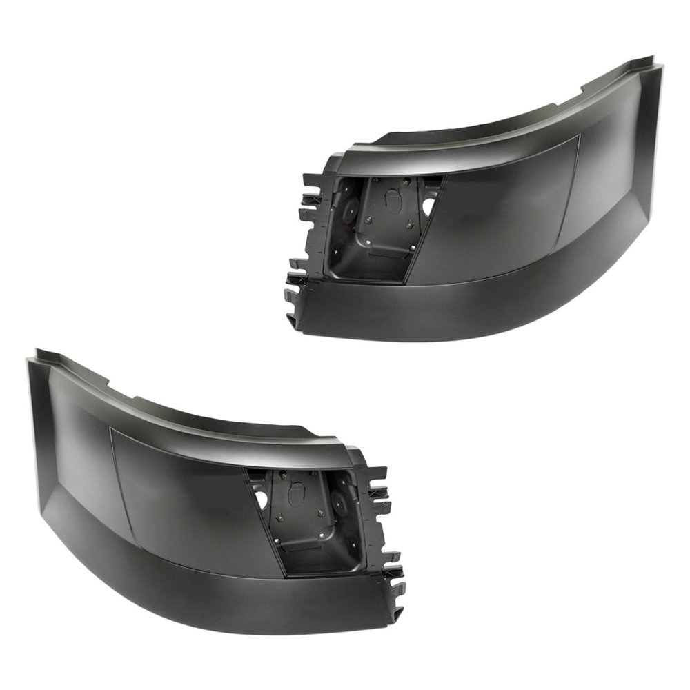 Pair Black Left Right Mirror Arm Cover Set For Volvo VNL Truck