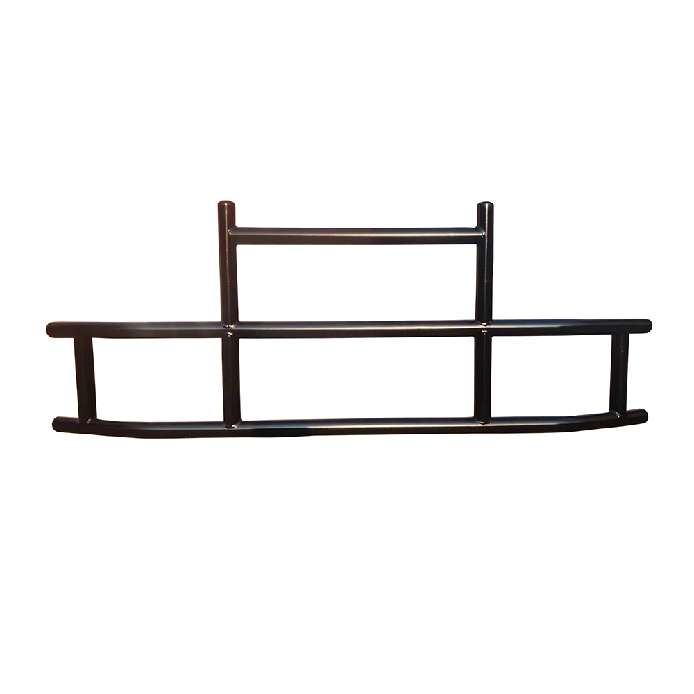 Universal Type Deer Guard Bumper w/o Brackets for Semi-Truck (Black)