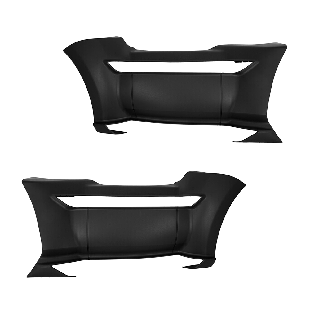 Black Plastic Front Step Fairing Panels for 2013–2021 Kenworth T680 – Left (Driver) / Right (Passenger) Side