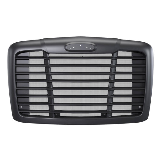 Freightliner Cascadia 2008-2017 Front Grille With Bug Screen BLACK