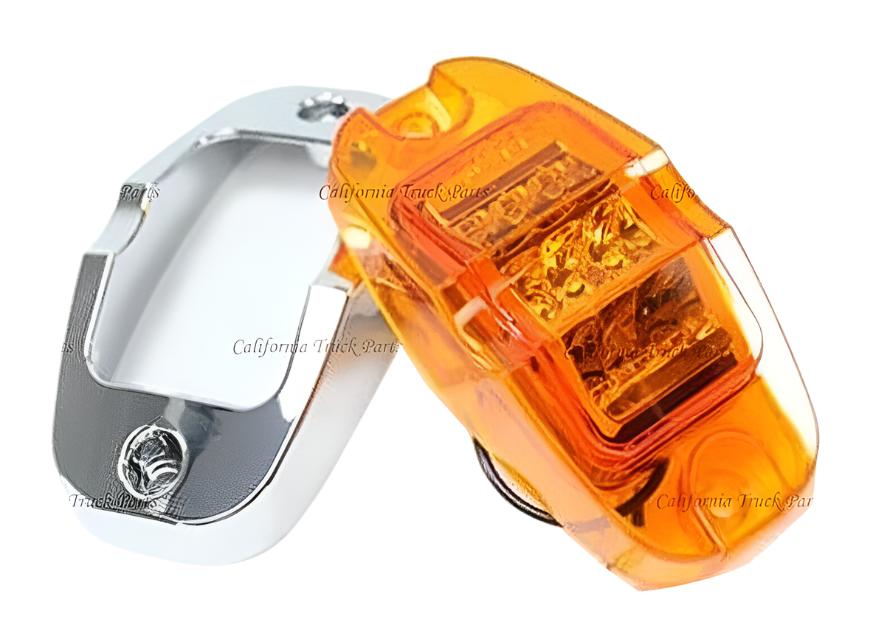 Marker Light with 9 LED Plating housing 12V