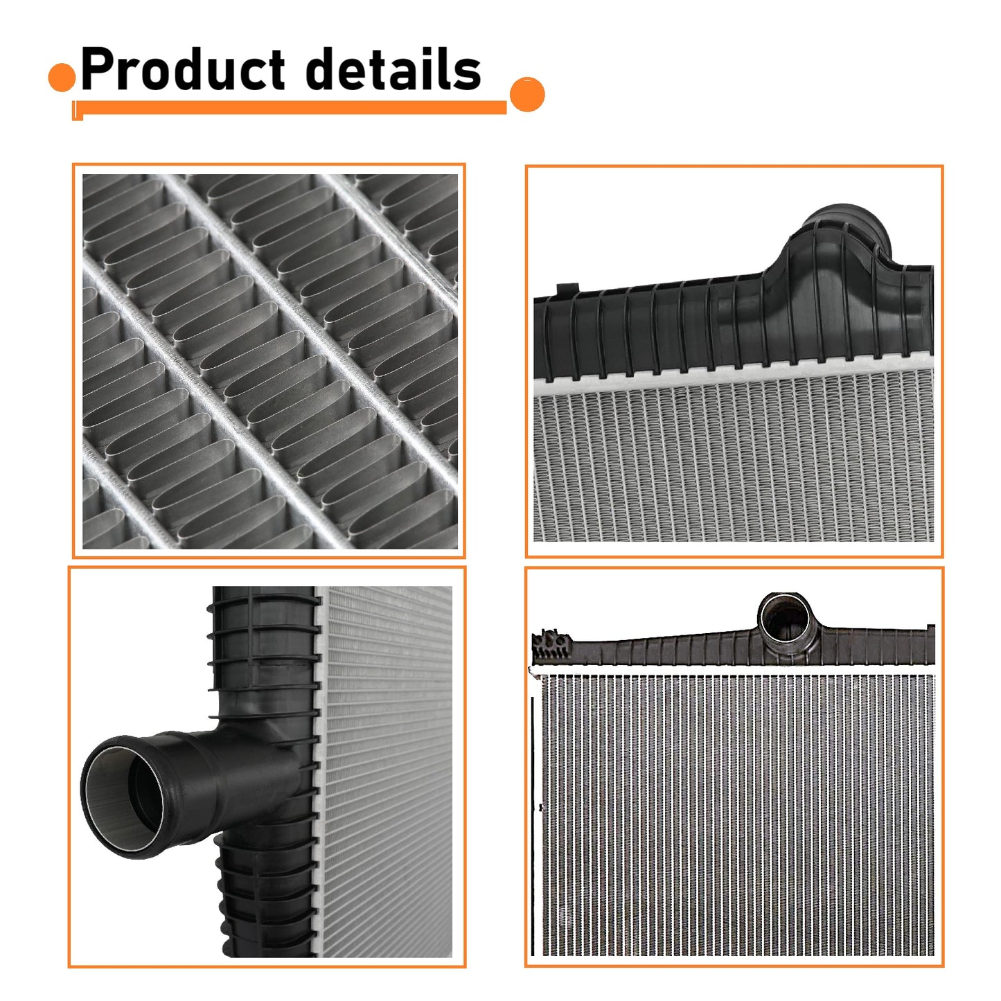 Radiator for Kenworth T680 2018-2022