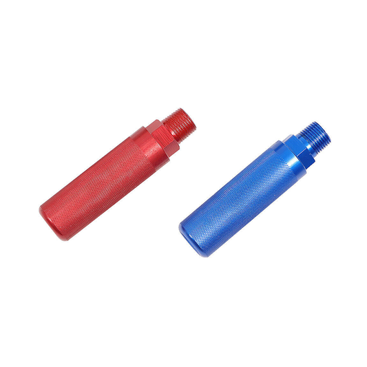 Aluminum Glad Hand Handle Extension 1 Blue 1 Red