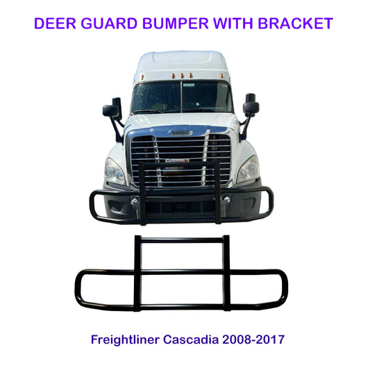 Deer Guard Bumper With Brackets for Freightliner Cascadia 2008-2022