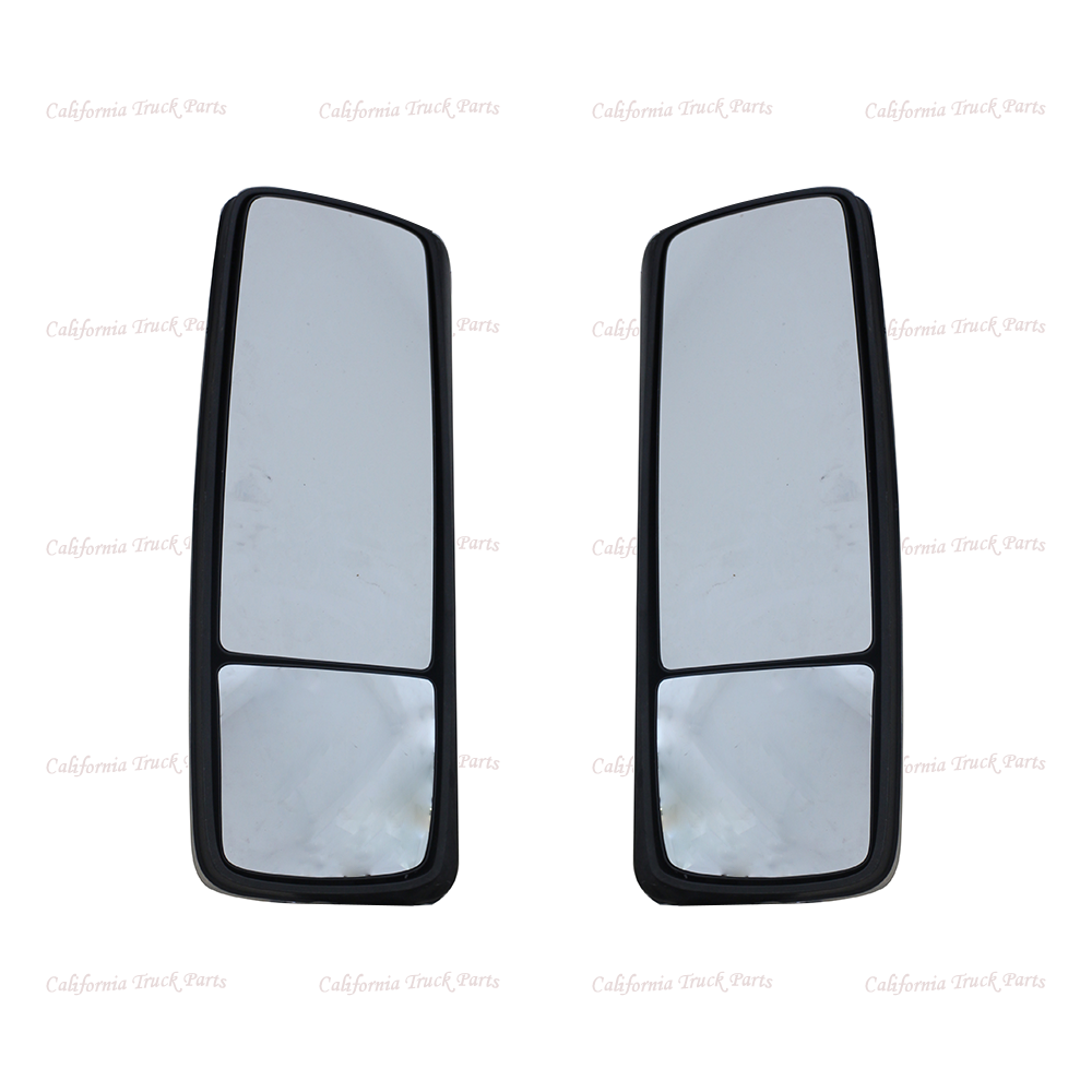 VOLVO VNL Door Mirror Chrome Pair w/ Signal Lamp 2008-2017