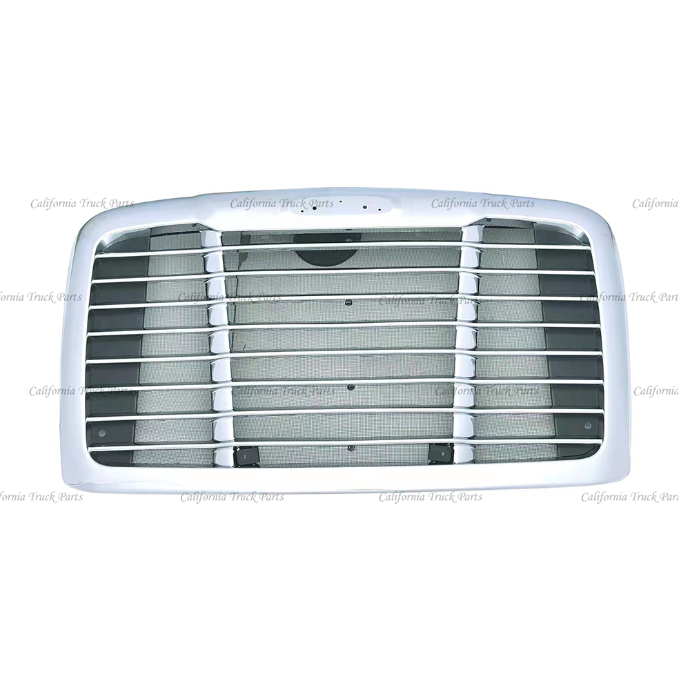 Freightliner Cascadia Front Grille With Bug Screen Chrome 2008-2017