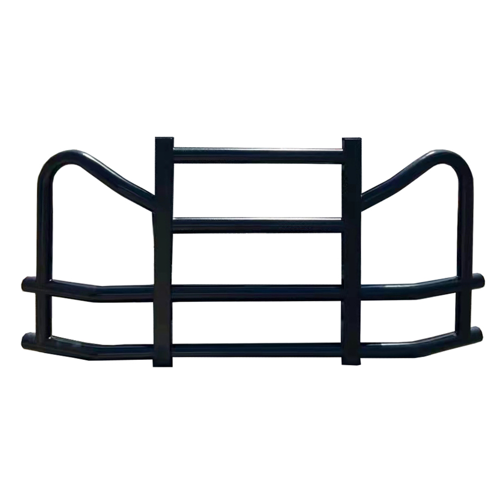 Universal Type Deer Guard Bumper with Brackets for Semi-Truck (Black)