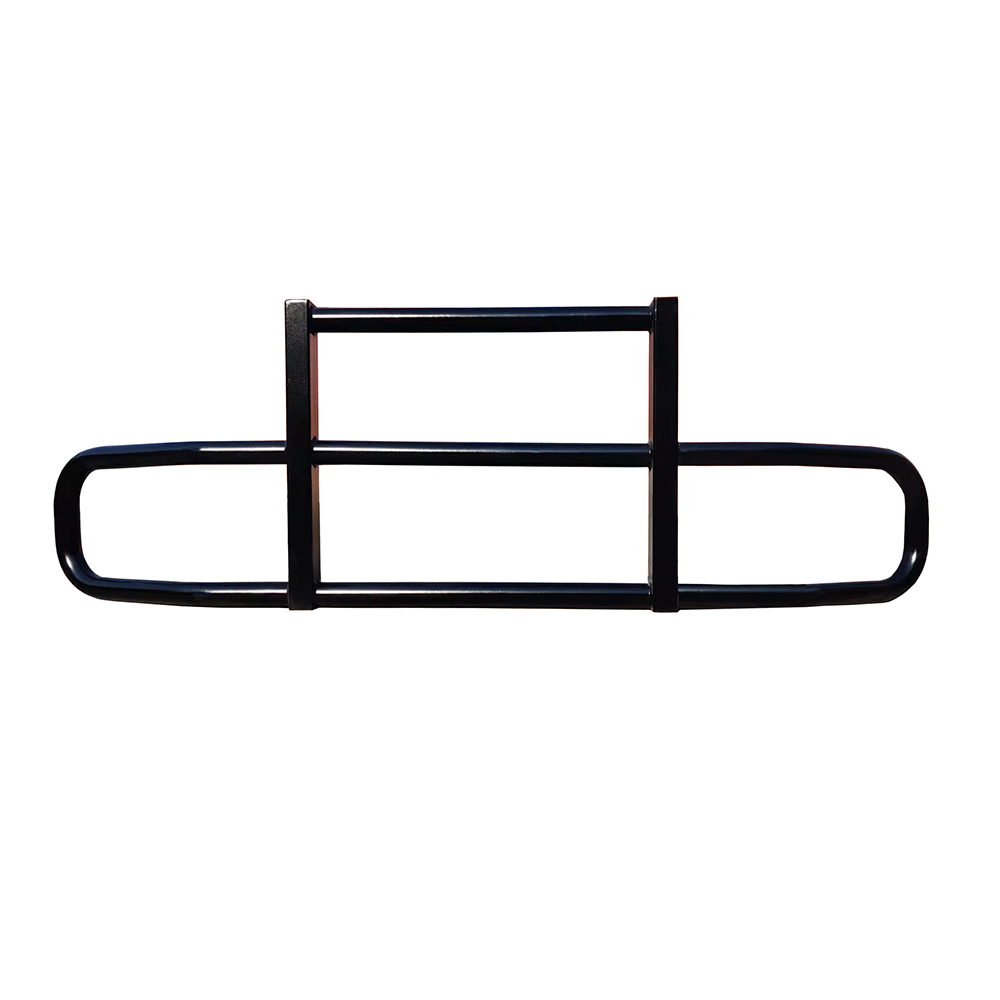 Universal Type Deer Guard Bumper with Brackets for Semi-Truck (Black)