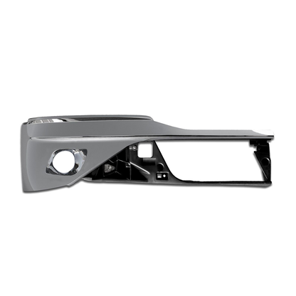 Bumper Corner  Chrome with Fog Light Hole Fit for Kenworth T680 Next Gen Driver (LH) & Passenger (RH) Side 2022+