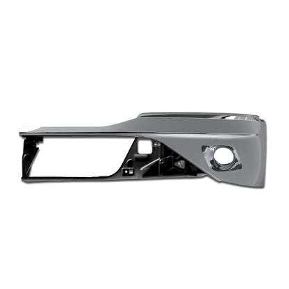 Bumper Corner  Chrome with Fog Light Hole Fit for Kenworth T680 Next Gen Driver (LH) & Passenger (RH) Side 2022+