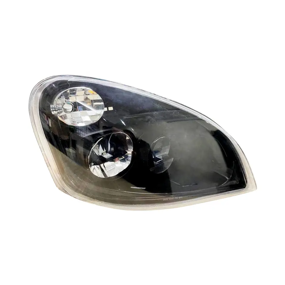 LED Headlight for 2008-2017 Freightliner Cascadia Driver (LH) & Passenger (RH) Side Black