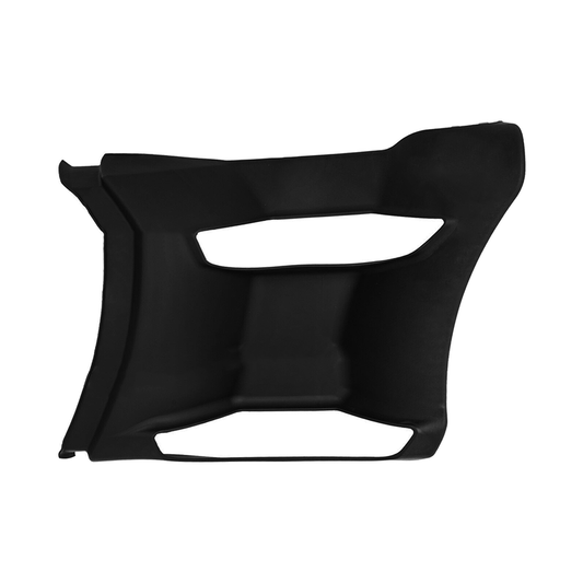 Rear Step Fairing Panels – Black Plastic for 2013–2021 Kenworth T680  Driver (Left) / Passenger (Right) Side