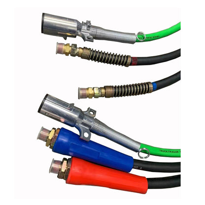 12FT 3-in-1 Wrap Set Air Line Hose Assemblies for Semi Truck