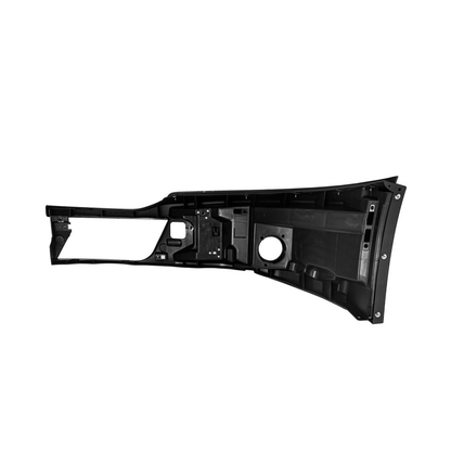 Bumper Corner with Fog Light Hole for Kenworth T680 Next GEN 2022+Driver (LH) & Passenger (RH) Side Black