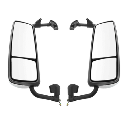 For 2004-2017 Volvo Vnl Chrome Door Mirror Power Heated Driver (LH) & Passenger (RH) Side