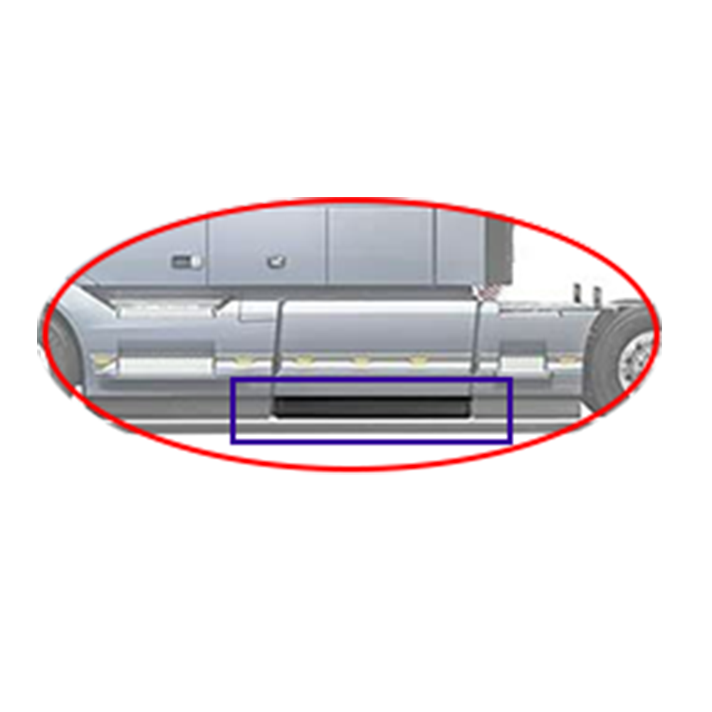 Middle Center Fairing Panel Extension for Volvo VN/ VNL 2018 -2023  Driver (LH) & Passenger (RH) Side