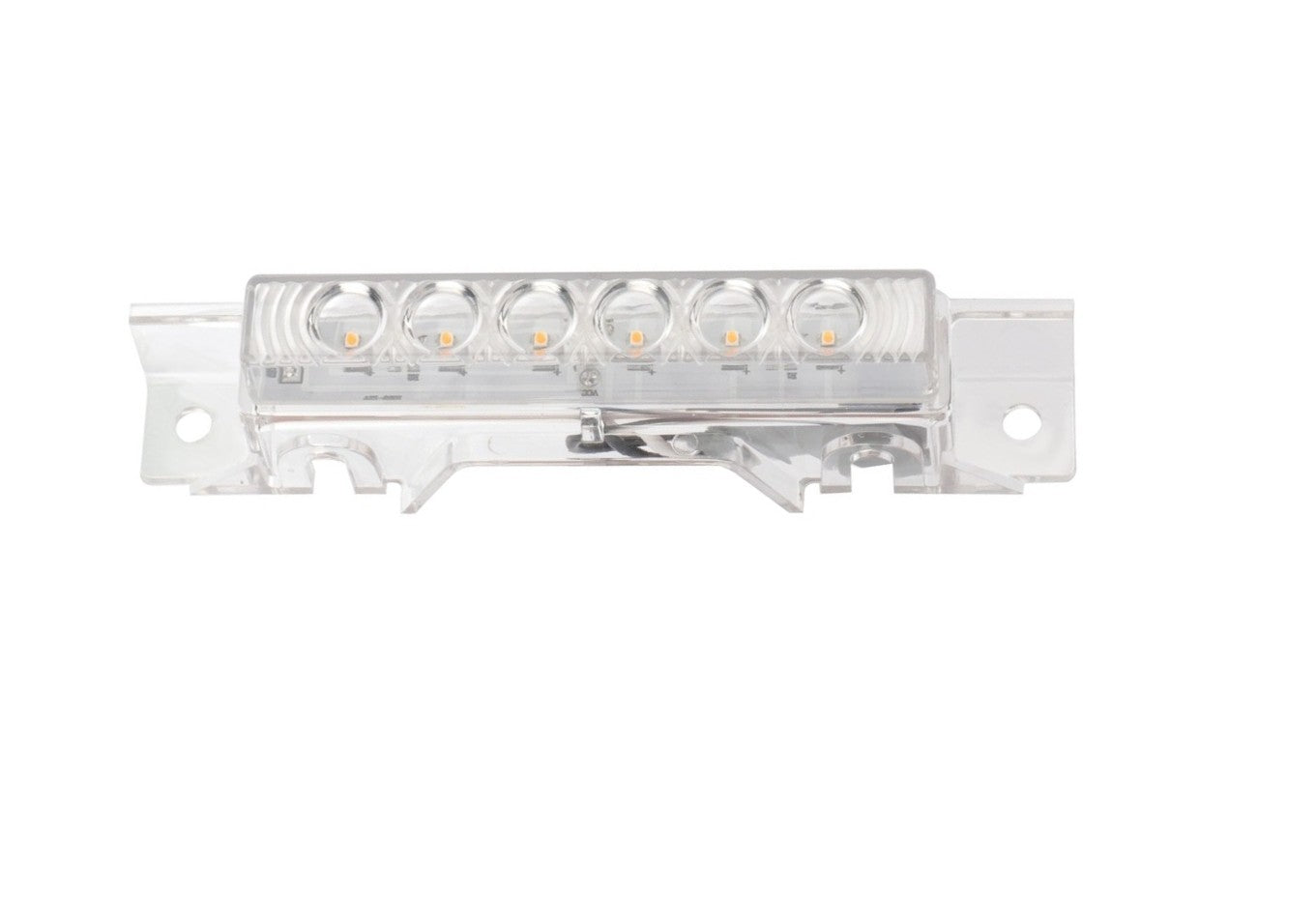 Amber 6LED Cab Roof Top Clearance Light Assembly Clear Lens Marker Running Lamps for Volvo 2004 VN/2003-2020 VNL Trucks