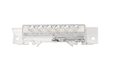 Amber 6LED Cab Roof Top Clearance Light Assembly Clear Lens Marker Running Lamps for Volvo 2004 VN/2003-2020 VNL Trucks