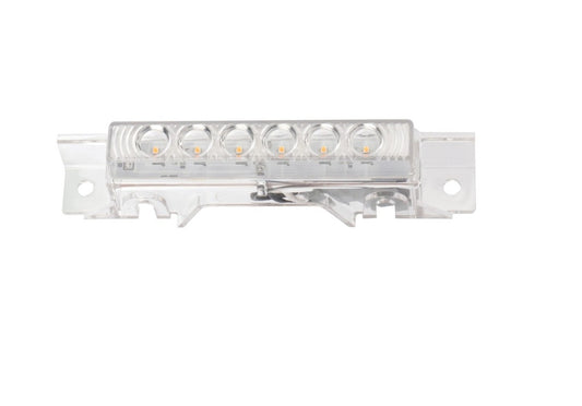 Amber 6LED Cab Roof Top Clearance Light Assembly Clear Lens Marker Running Lamps for Volvo 2004 VN/2003-2020 VNL Trucks