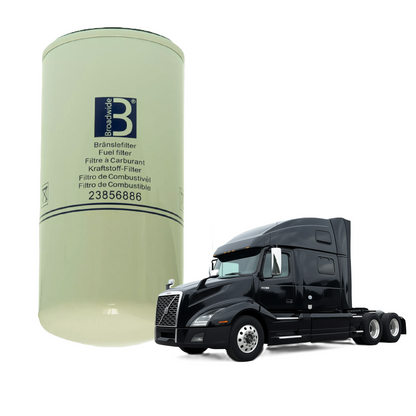 Fuel Filter Compatible with Volvo VNL Trucks | Replaces 23856886