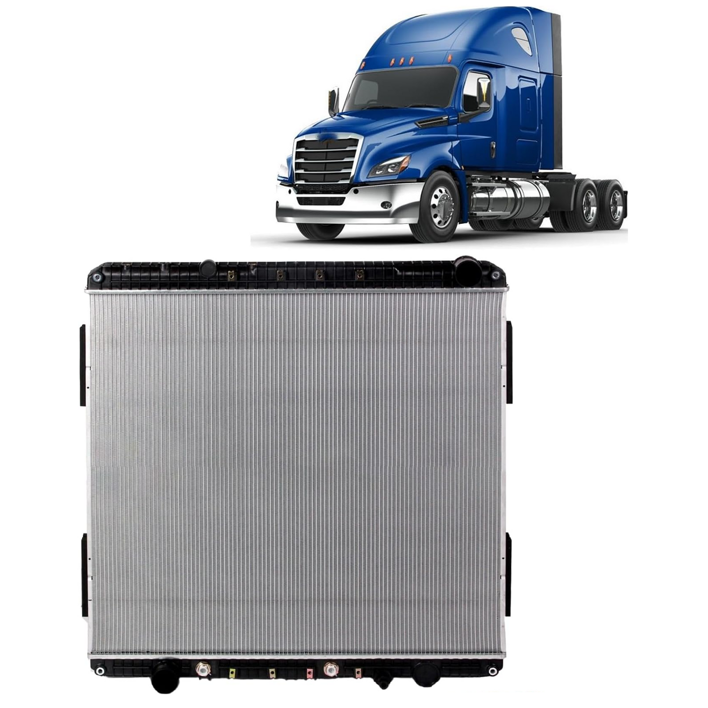 For Freightliner Cascadia 2012-2017  Aluminum Core Radiator 0530675003