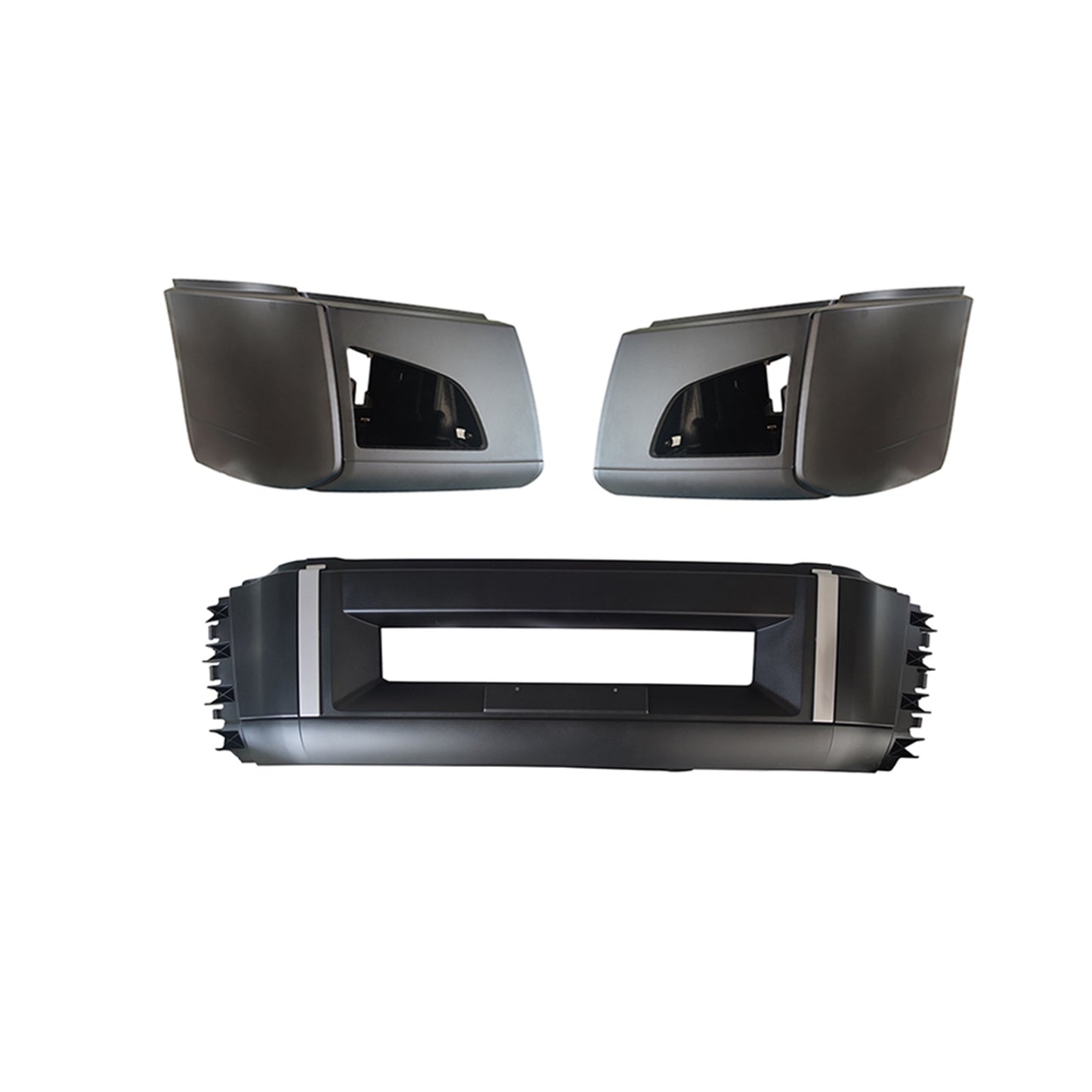 Volvo VNL Complete Front Bumper With Fog Lamp Hole 2018 2019 2020 2021