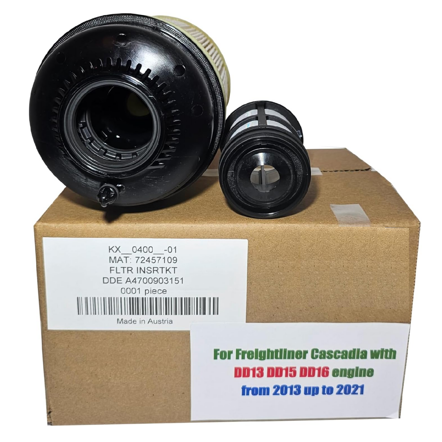 Genuine Fuel Filter Kit for  Freightliner Cascadia Detroit DD13 DD15 DD16 2013-2021 - DDE A4700903151