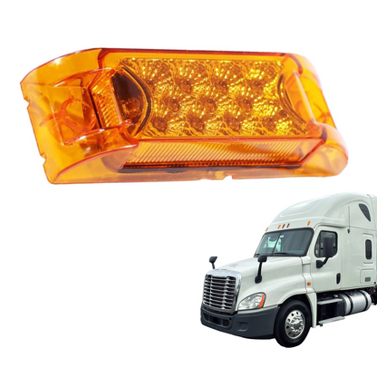 Led Side Marker Light for Freightliner Cascadia Amber LED Side Marker Lamp