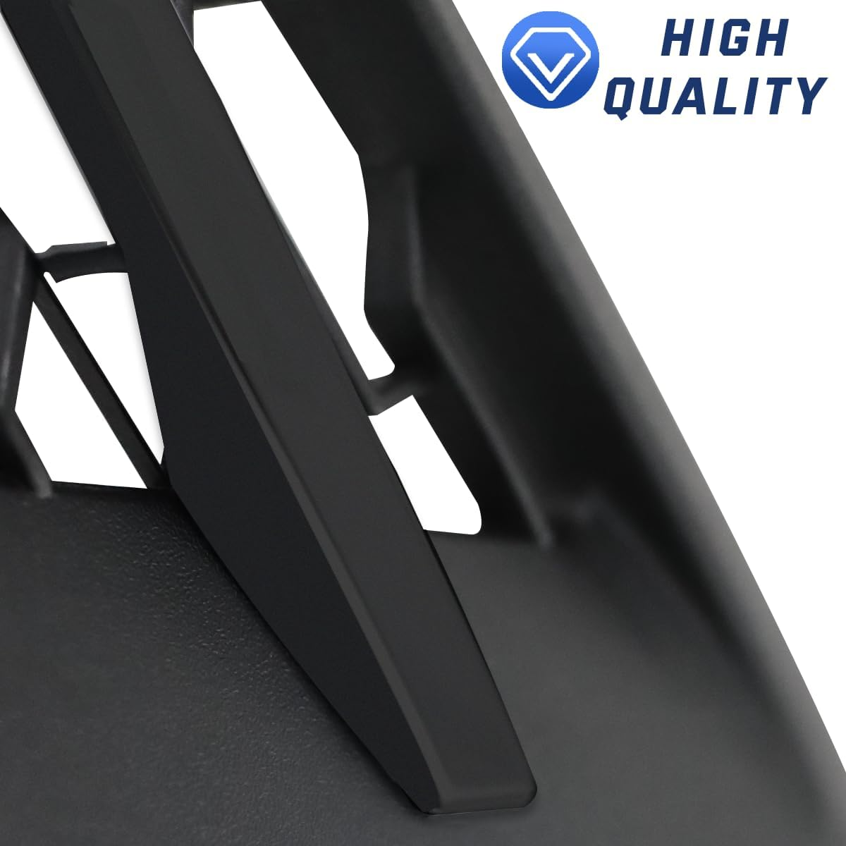 Chrome Cascadia Hood Side Grille Air Intake Vent Replacement with With Bug Screen for Freightliner Cascadia 2018+