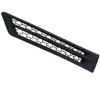 Chrome Cascadia Hood Side Grille Air Intake Vent Replacement with With Bug Screen for Freightliner Cascadia 2018+