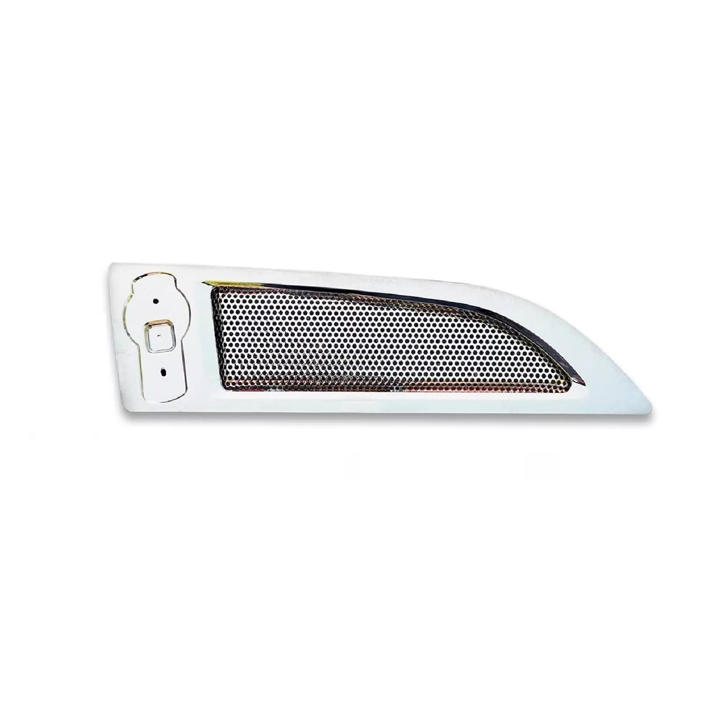 Chrome Hood Side Air Intake Grille for Kenworth T680 2013–2021 – Driver (Left) / Passenger (Right) Side – Replacement Vent Grille