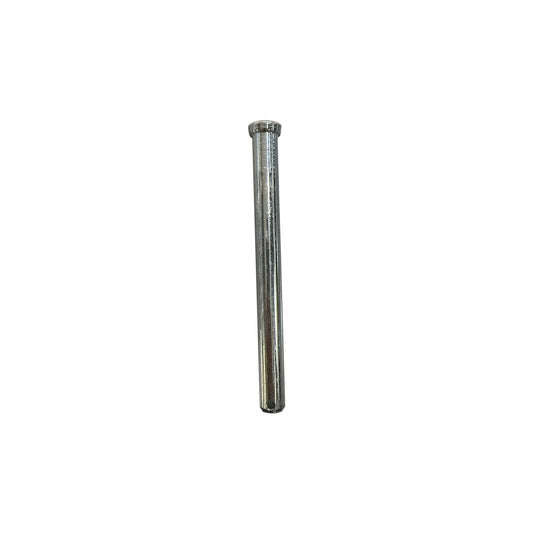 Hinge Pin with End Hole for Cotter Pin (φ0.49" x 5.22"), Replaces  FLE997-98017 HP1631, Fruehauf & Miner Style, Galvanized Carbon Steel
