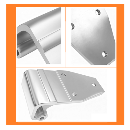 Great Dane 08138 Aluminum Swing Door Hinge &nbsp;7 1/8” L x 3 7/8” W, Aluminum 3 Hole Trailer Door Hinge
