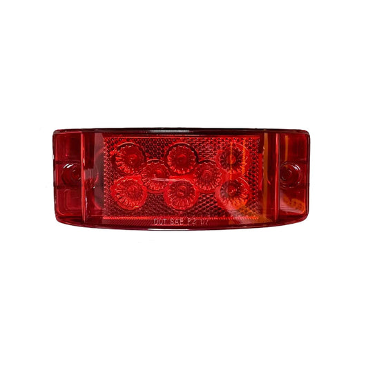 2''x6'' Universal Marker Lamp 22 Red LED 12v