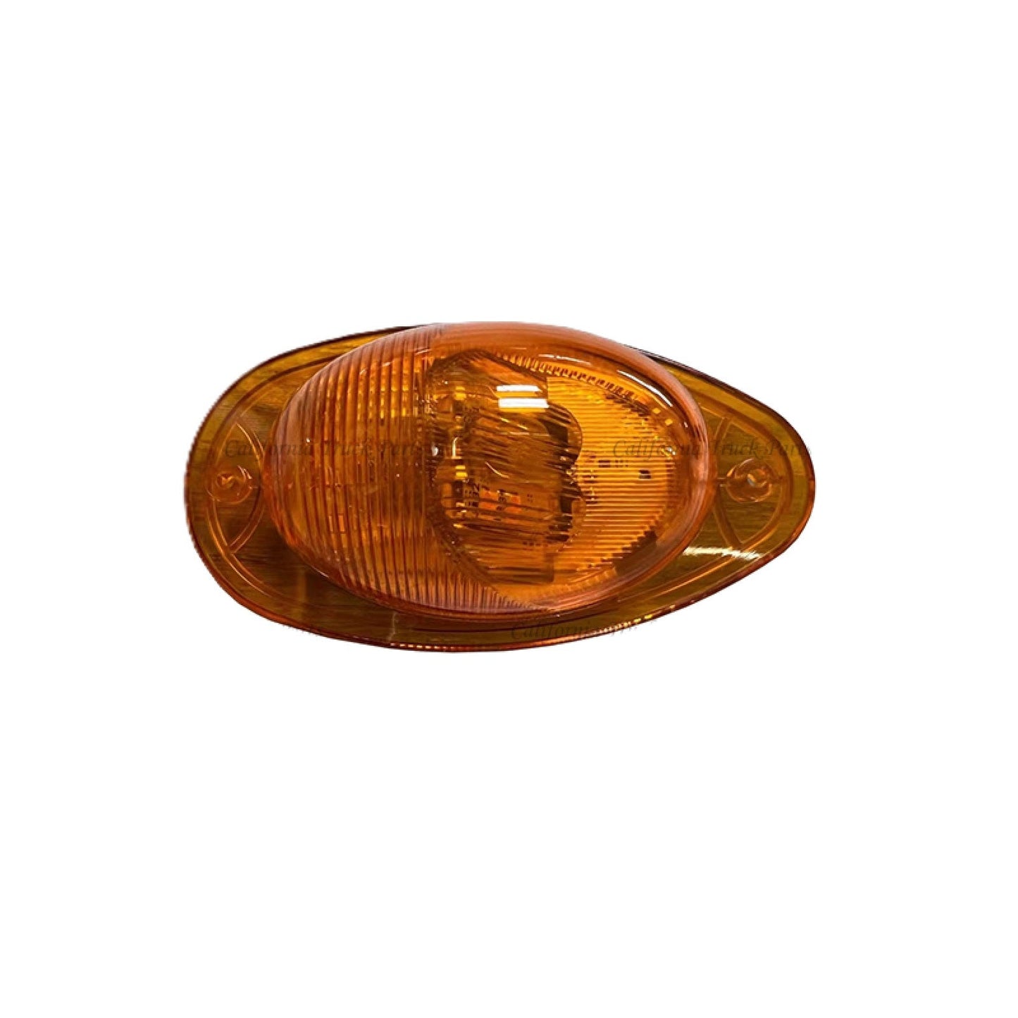 Freightliner Cascadia Side of Cab Maker Lamp Amber Lens with 7 LED 12 V