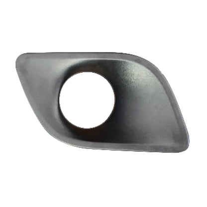 Bumper Auxiliary Fog Light Bezels Pair (Left & Right) for 2011-2020 Kenworth T680 Black/Chrome