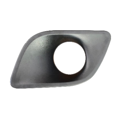 Bumper Auxiliary Fog Light Bezels Pair (Left & Right) for 2011-2020 Kenworth T680 Black/Chrome