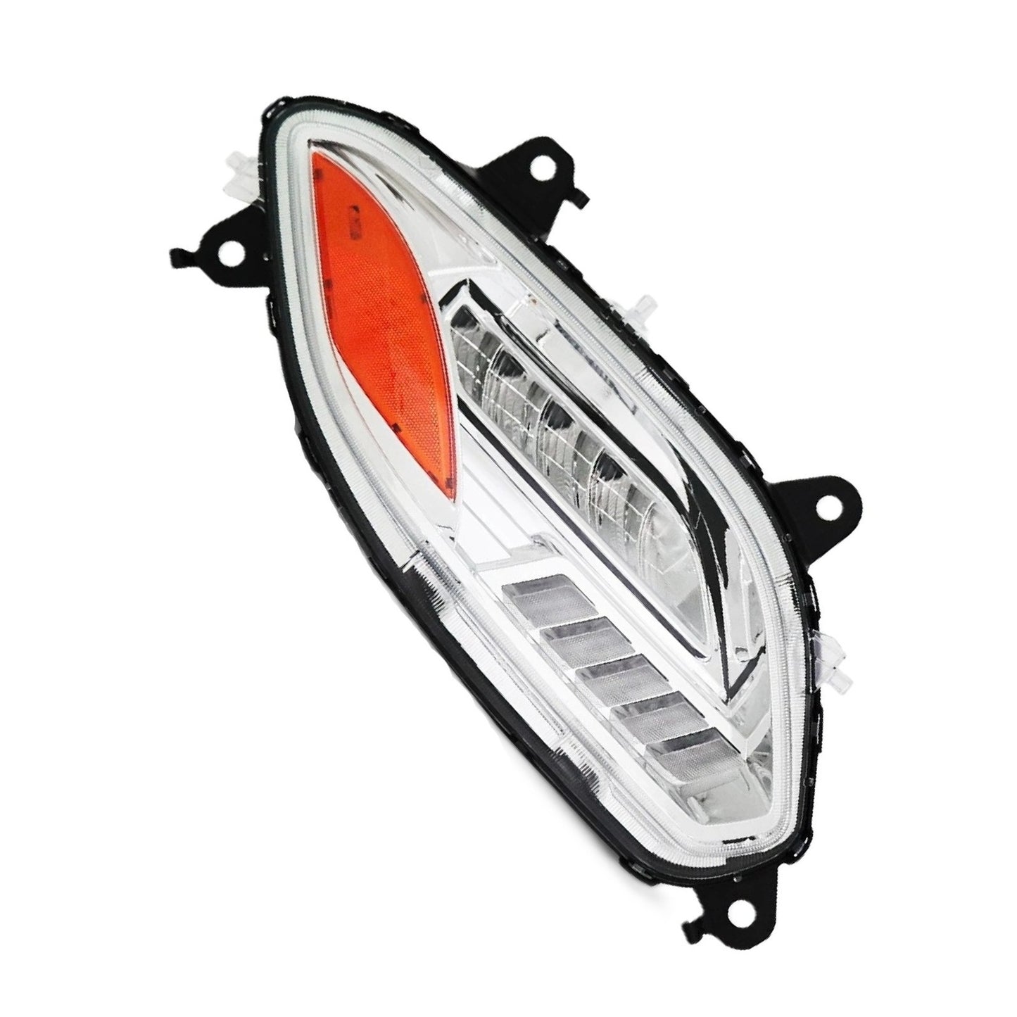 International LT625 2018+ Headlight, Silver reflective LED Headlights with DRL