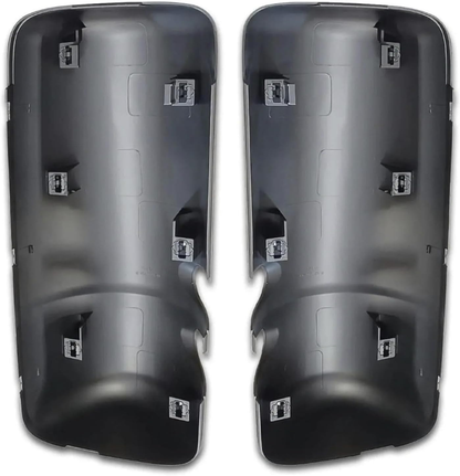 Chrome / Black Door Mirror Cover Replacement for Kenworth T680 / T880 – Driver (Left) / Passenger (Right) Side