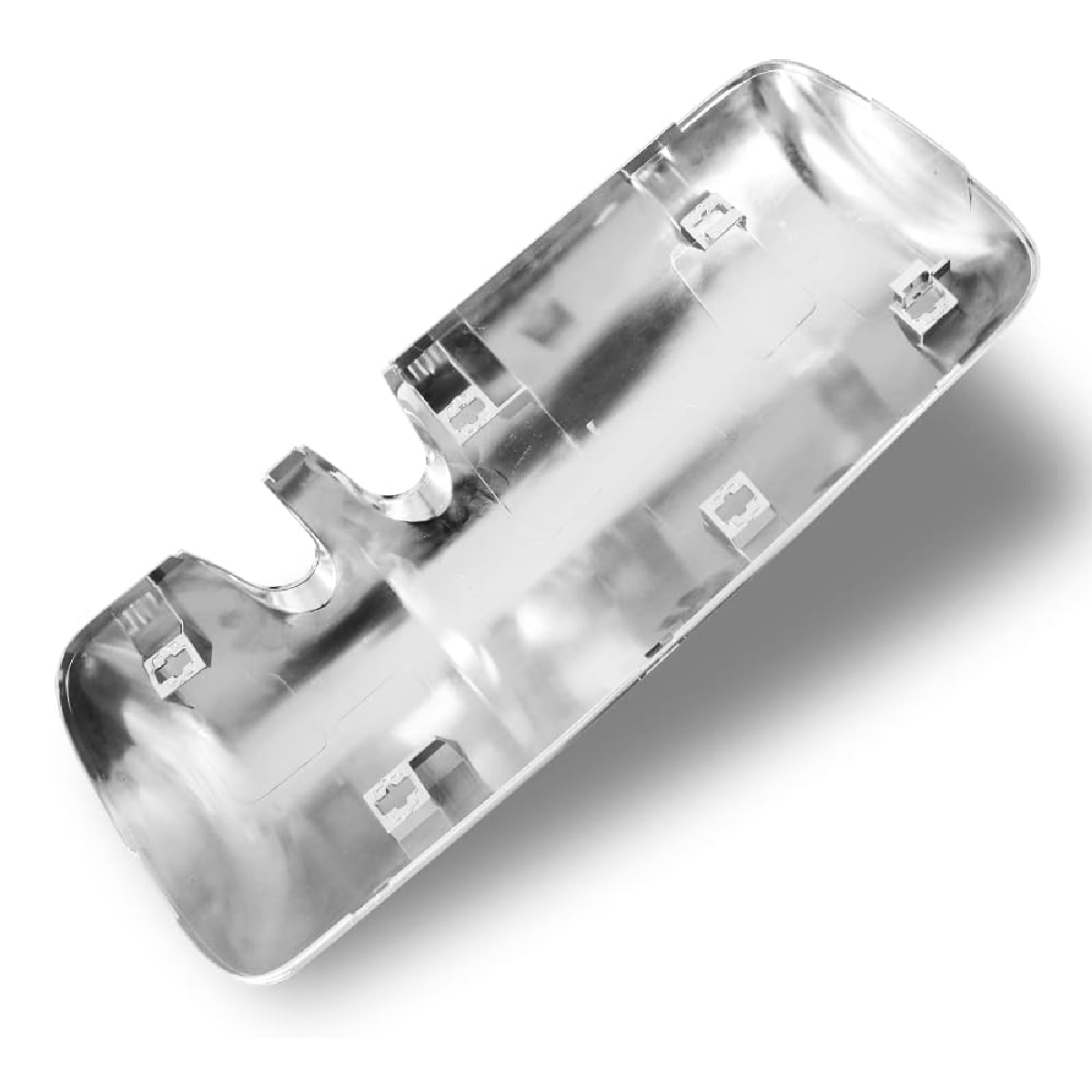 Chrome / Black Door Mirror Cover Replacement for Kenworth T680 / T880 – Driver (Left) / Passenger (Right) Side