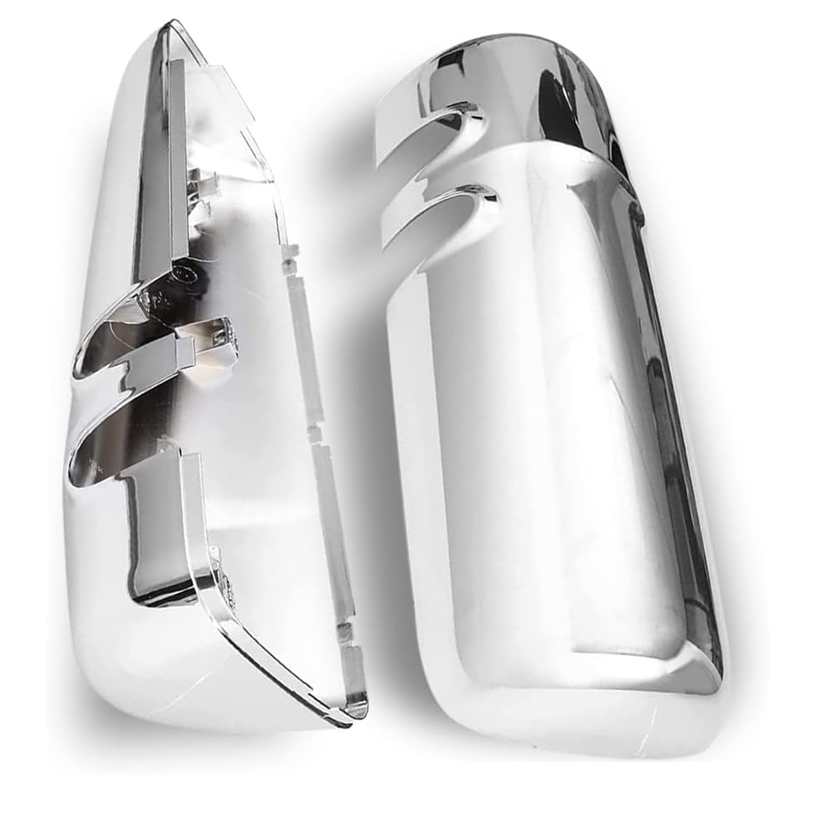 Chrome / Black Door Mirror Cover Replacement for Kenworth T680 / T880 – Driver (Left) / Passenger (Right) Side