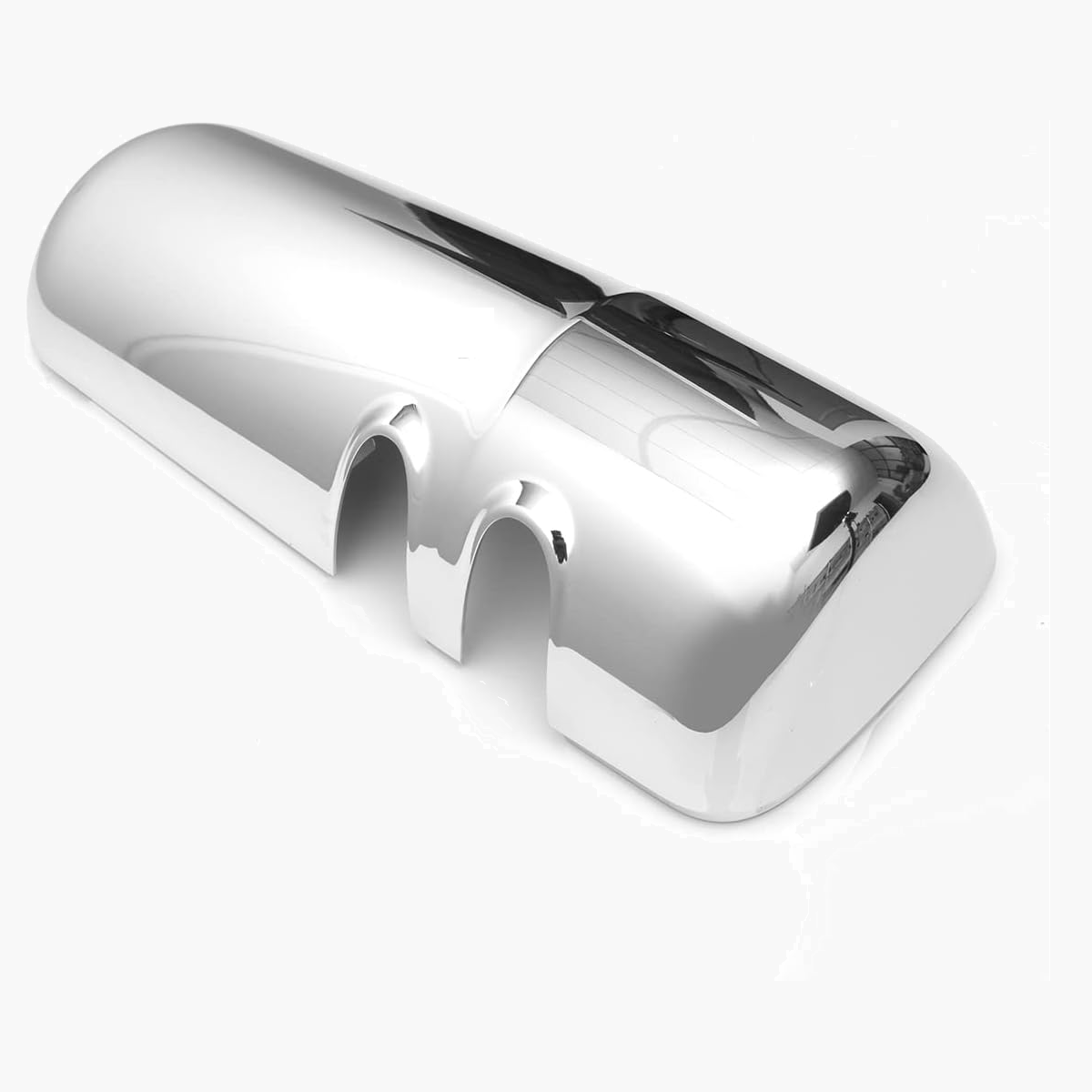 Chrome / Black Door Mirror Cover Replacement for Kenworth T680 / T880 – Driver (Left) / Passenger (Right) Side