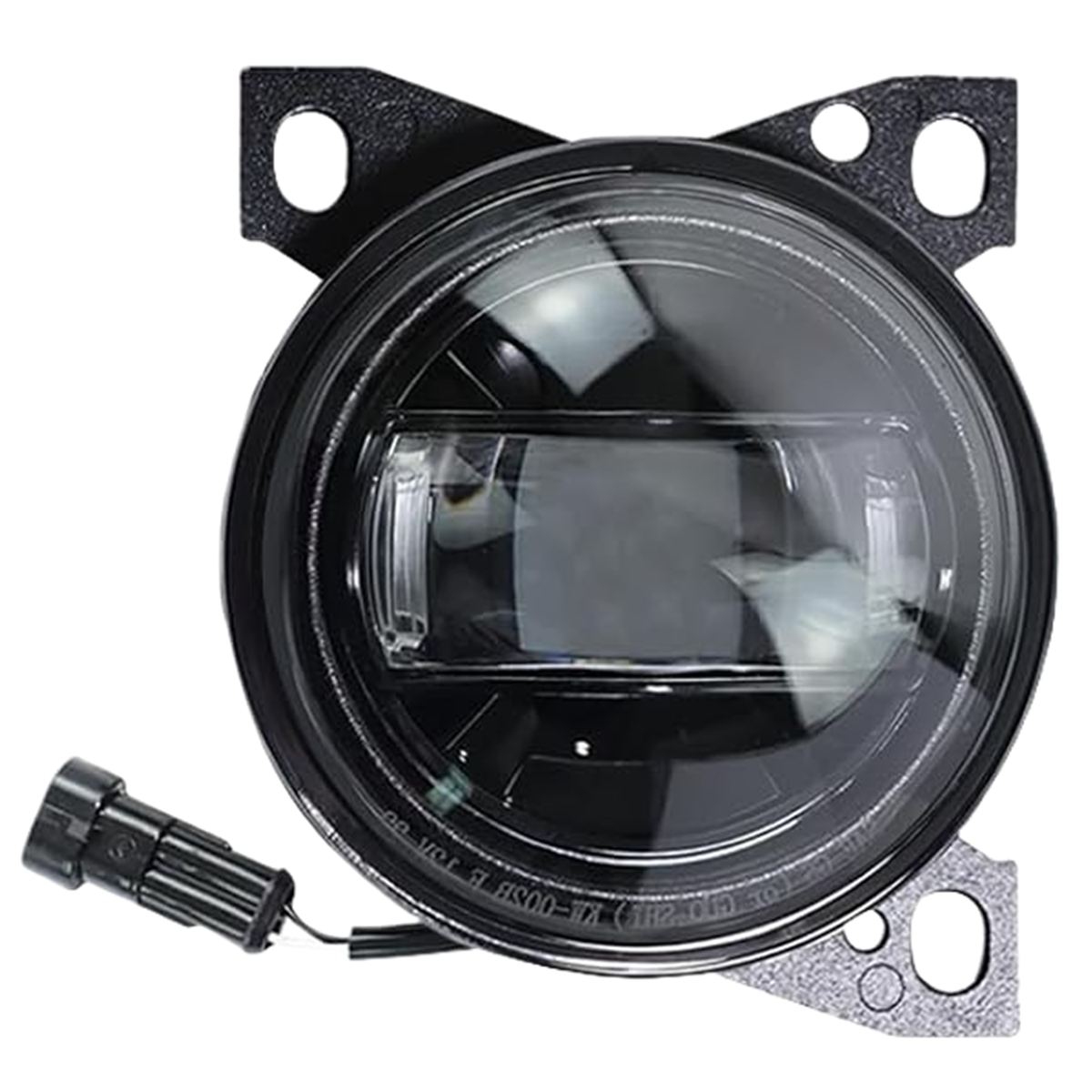 Chrome 12V LED Fog Lights Compatible with Peterbilt 579 587 Kenworth T660 2013-2020