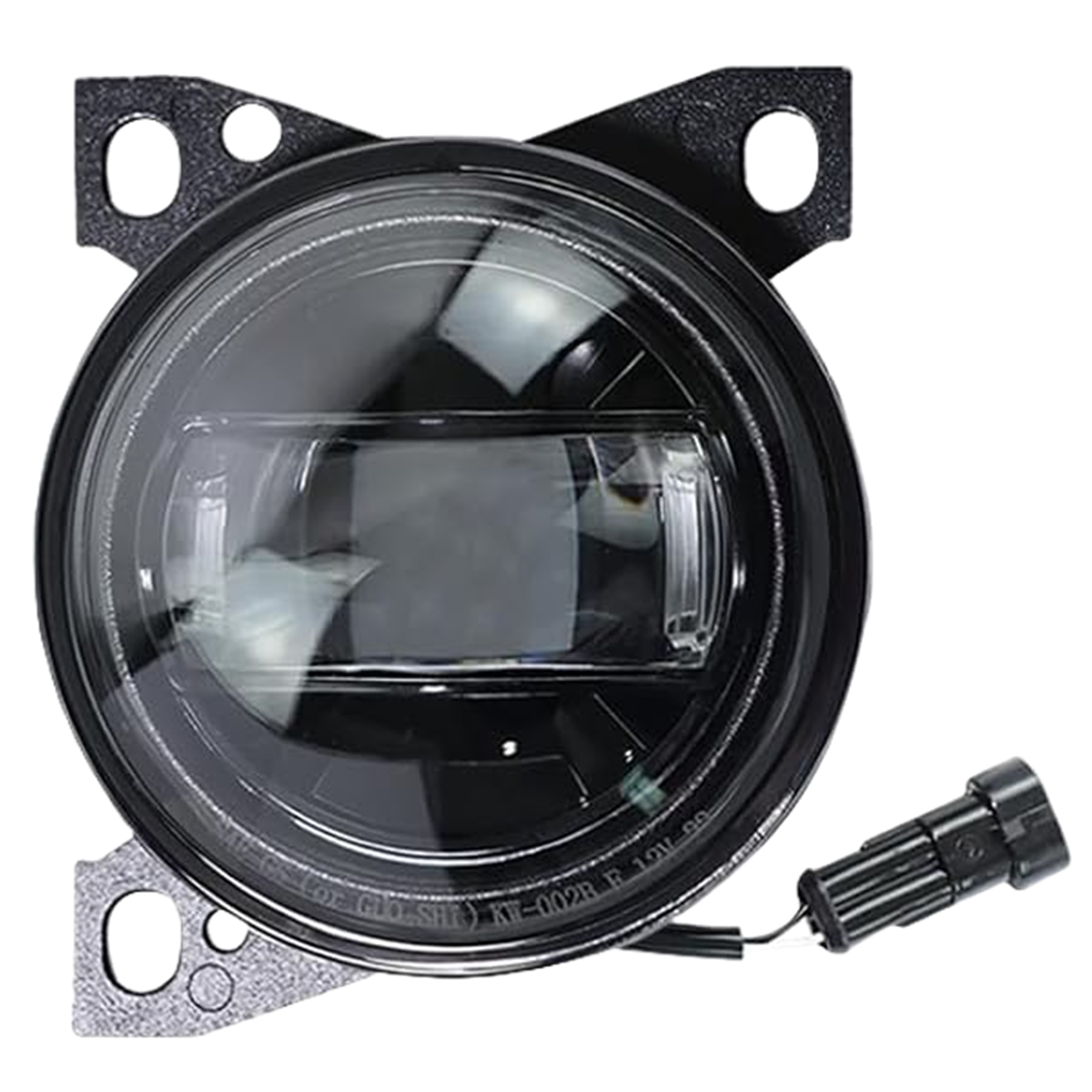 Chrome 12V LED Fog Lights Compatible with Peterbilt 579 587 Kenworth T660 2013-2020