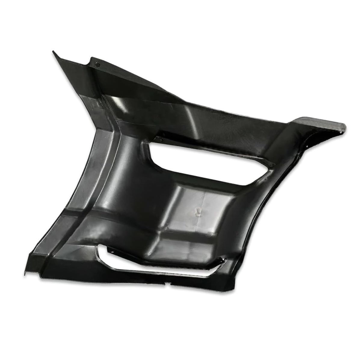 Rear Step Fairing Panels – Black Plastic for 2013–2021 Kenworth T680  Driver (Left) / Passenger (Right) Side