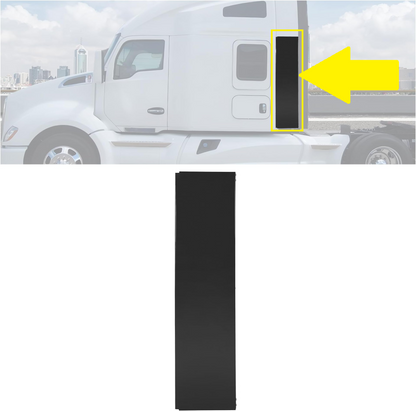 Behind Cab Cabin Sleeper Fairing Lower / Upper for 2013–2021 Kenworth T680 – Black | Left Driver / Right Passenger Side