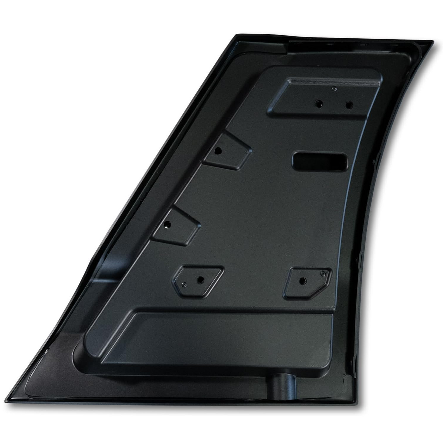 Black Front Fairing Sail Panel (Skirt Panel) for Kenworth T680 Next Gen 2022-2024