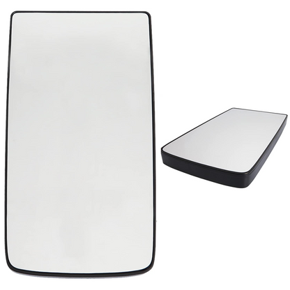 Door Mirror Main Glass - Upper Large Glass with Heated for Kenworth T680 T880 2013-2021 - Driver/Left & Passenger/Right Universal side