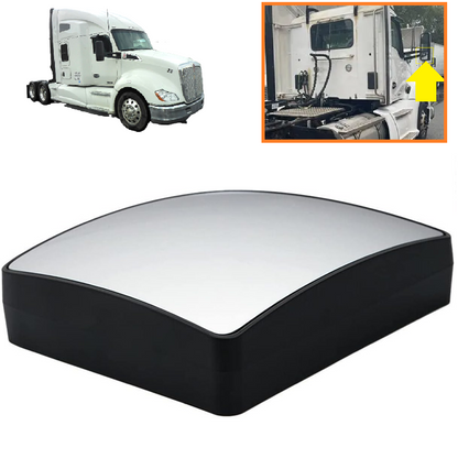 Lower Door Mirror Small Glass with Heated for Kenworth T680 T880